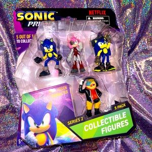 Netflix Sonic Prime Figures